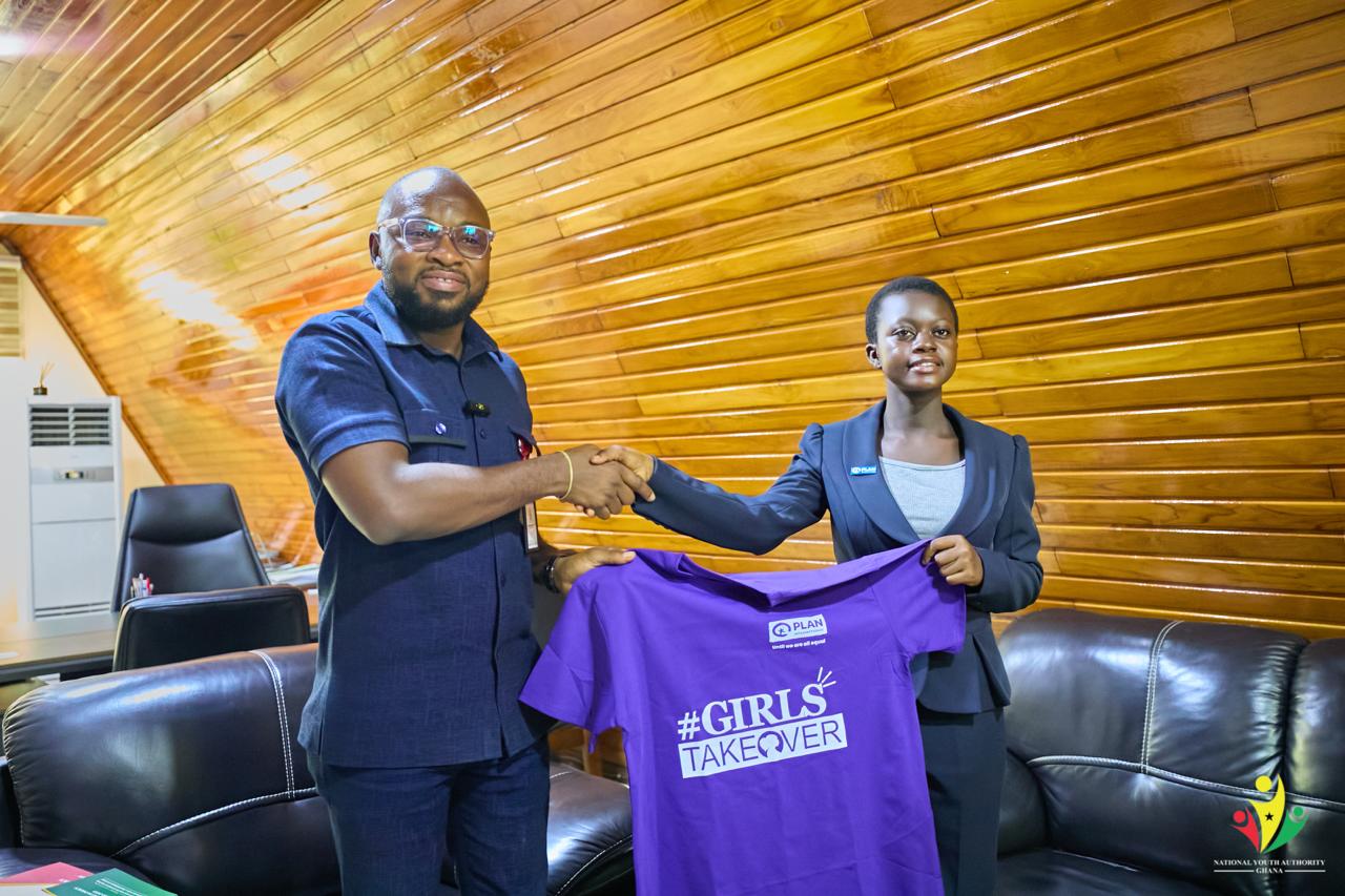 Acting Youth Minister Beatrice Laari Dammigu Champions Girl Empowerment in Engagement with National Youth Authority.