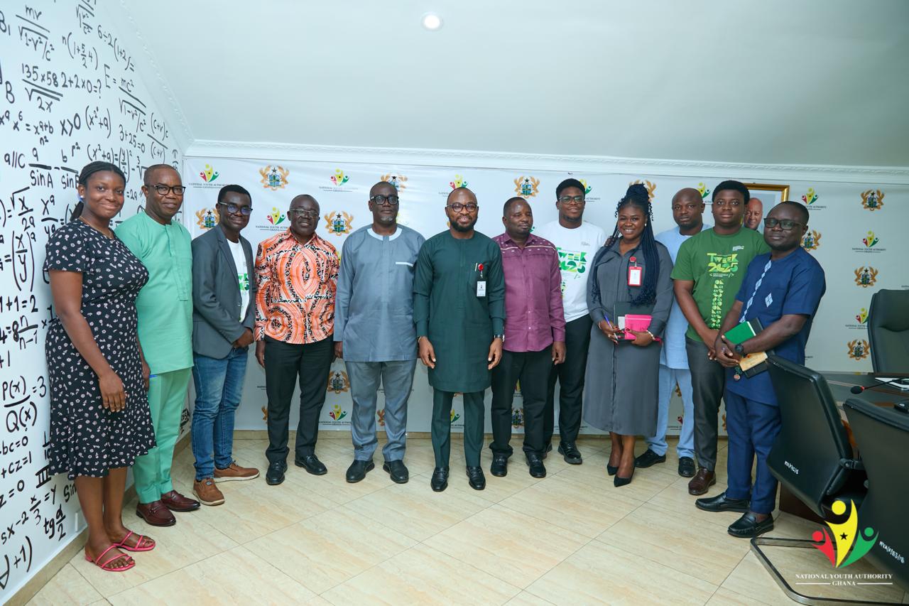 KNUST College of Engineering Pays Courtesy Call on NYA