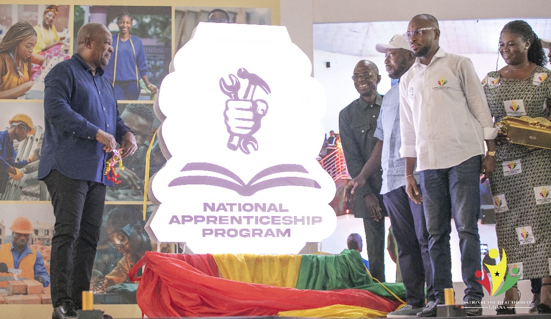 President Mahama Launches National Apprenticeship Programme to Boost Youth Skills and Jobs