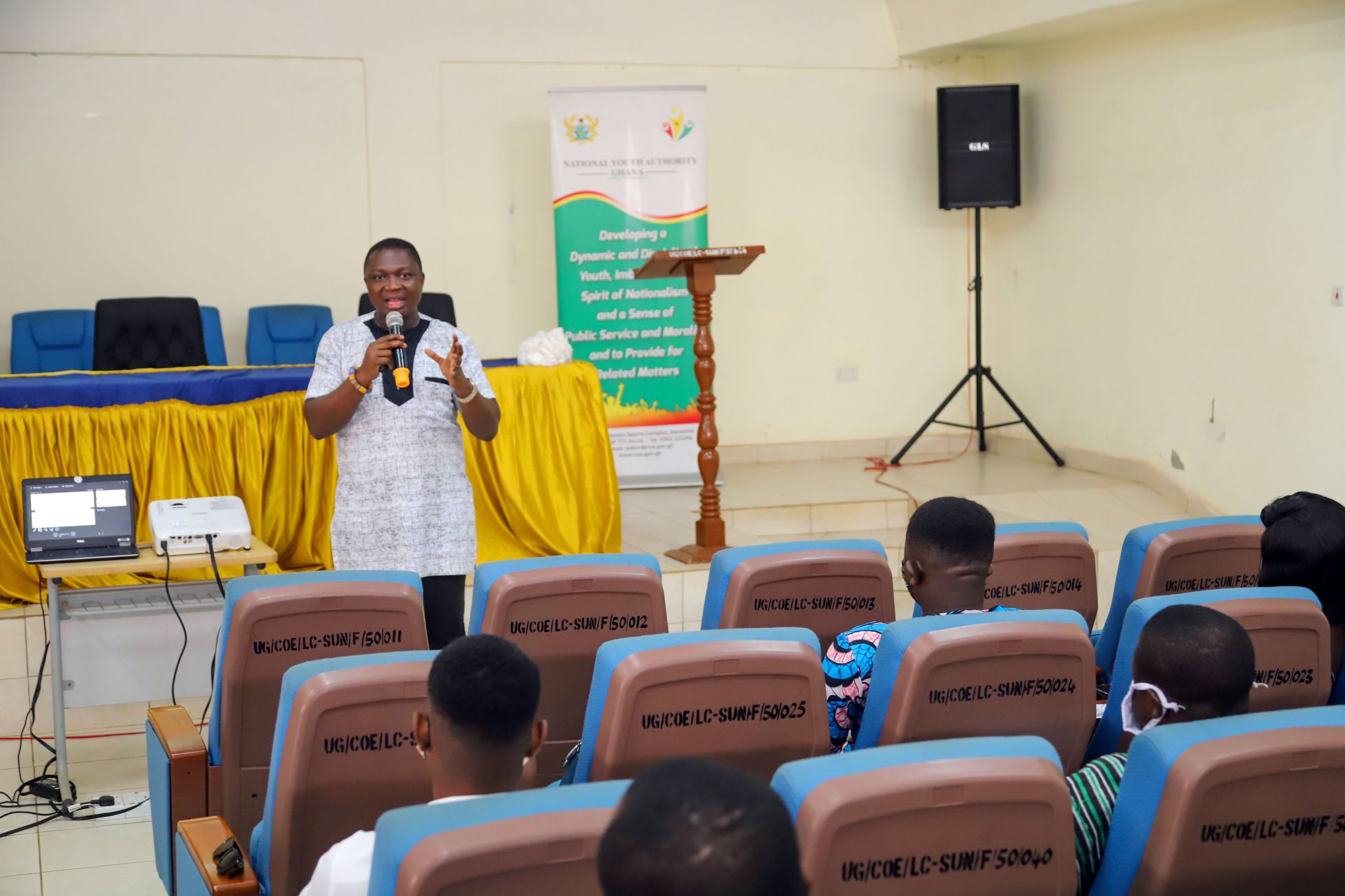 Pictures from one-day training for officers from twenty (20) selected districts from the Bono, Bono-East and Ahafo Regions